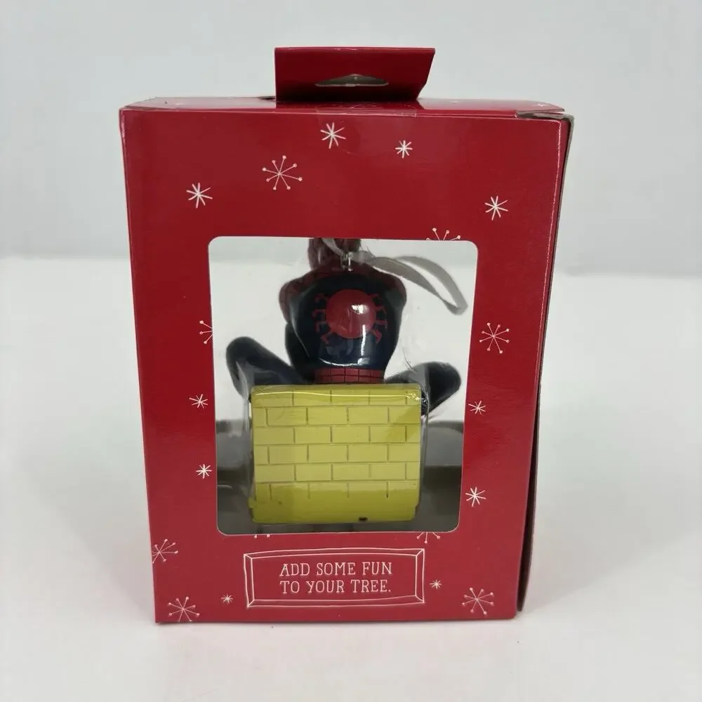 Hallmark Marvel Ultimate Spider Man Christmas Tree Ornament 2015 Super Hero